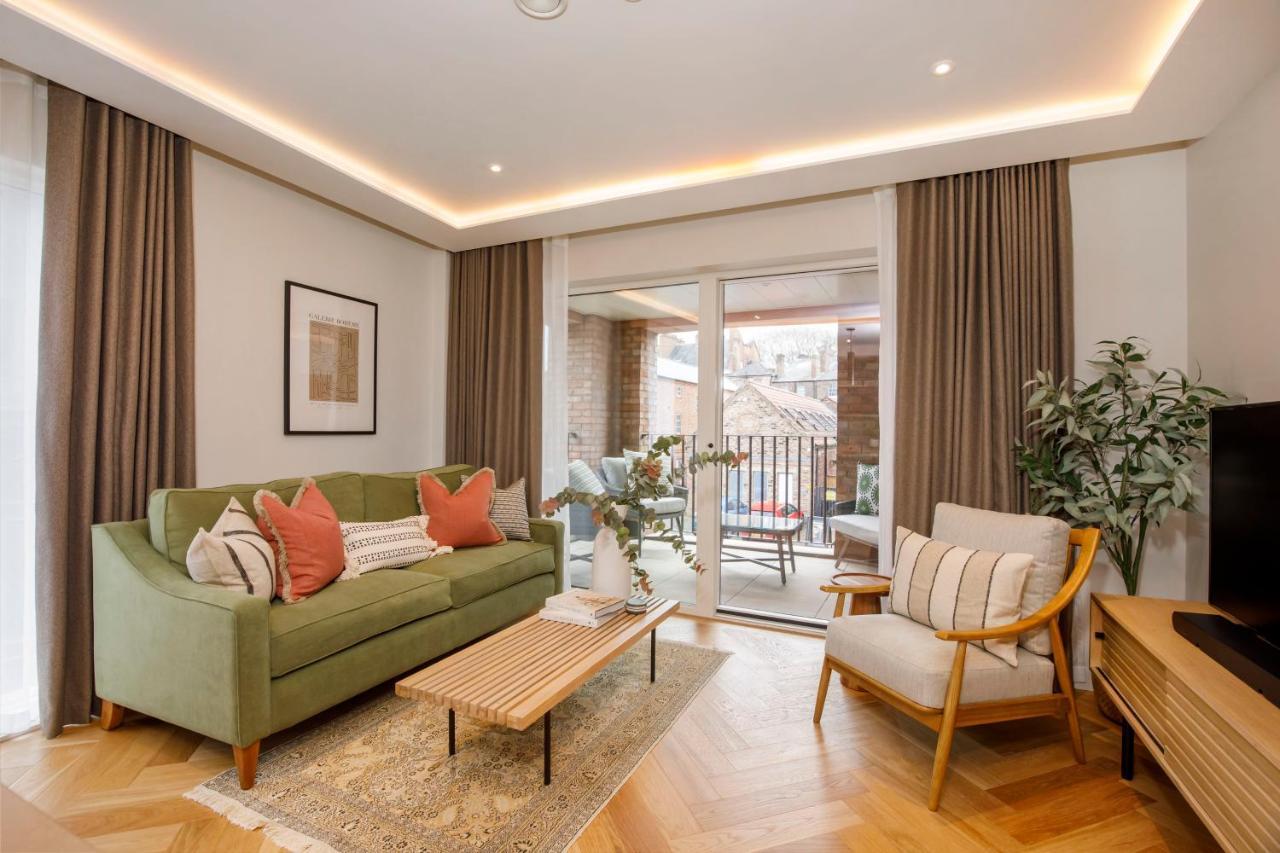 יורק Apartment 21 Hudson Quarter Luxury Apartments-Free Parking 1 Car מראה חיצוני תמונה